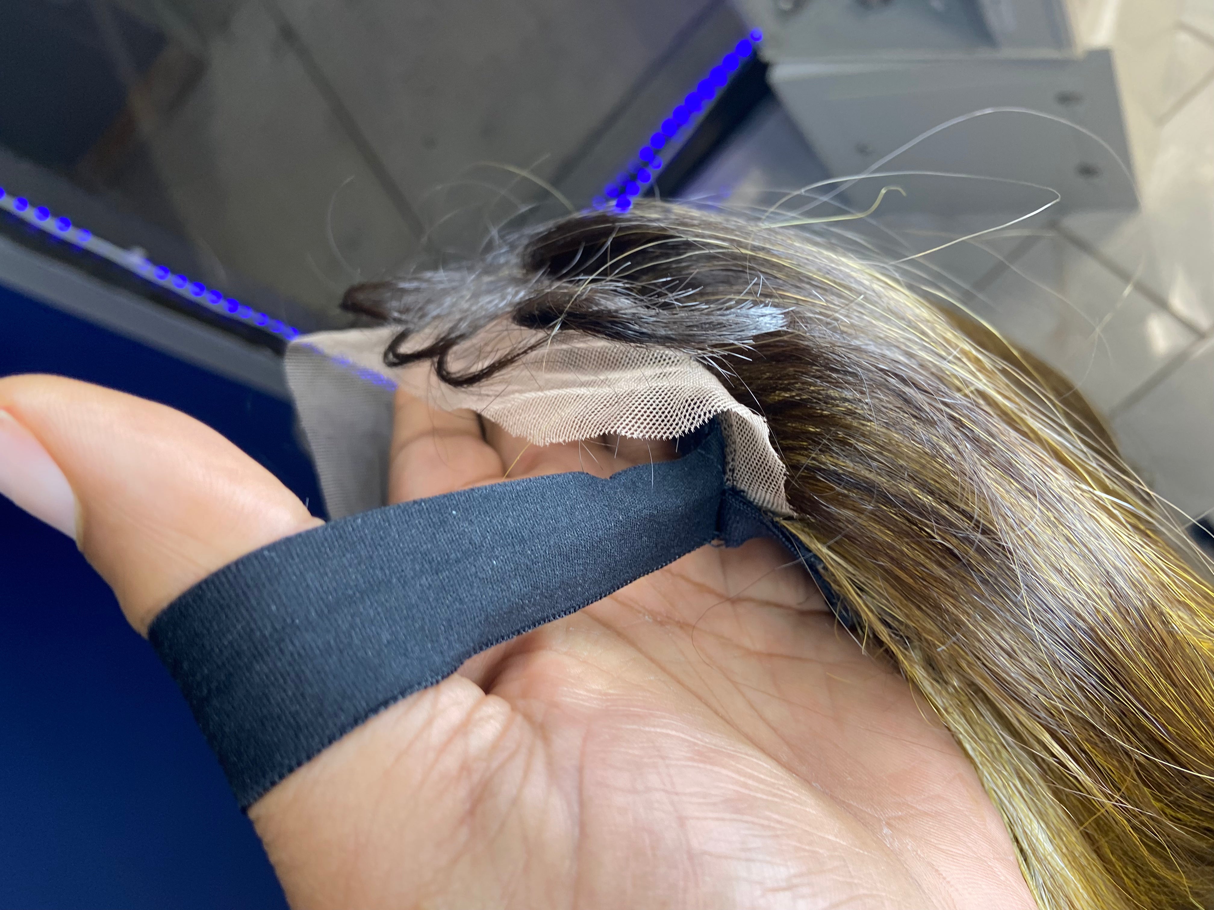 Synthetic 4by4 Glueless Lace Wig