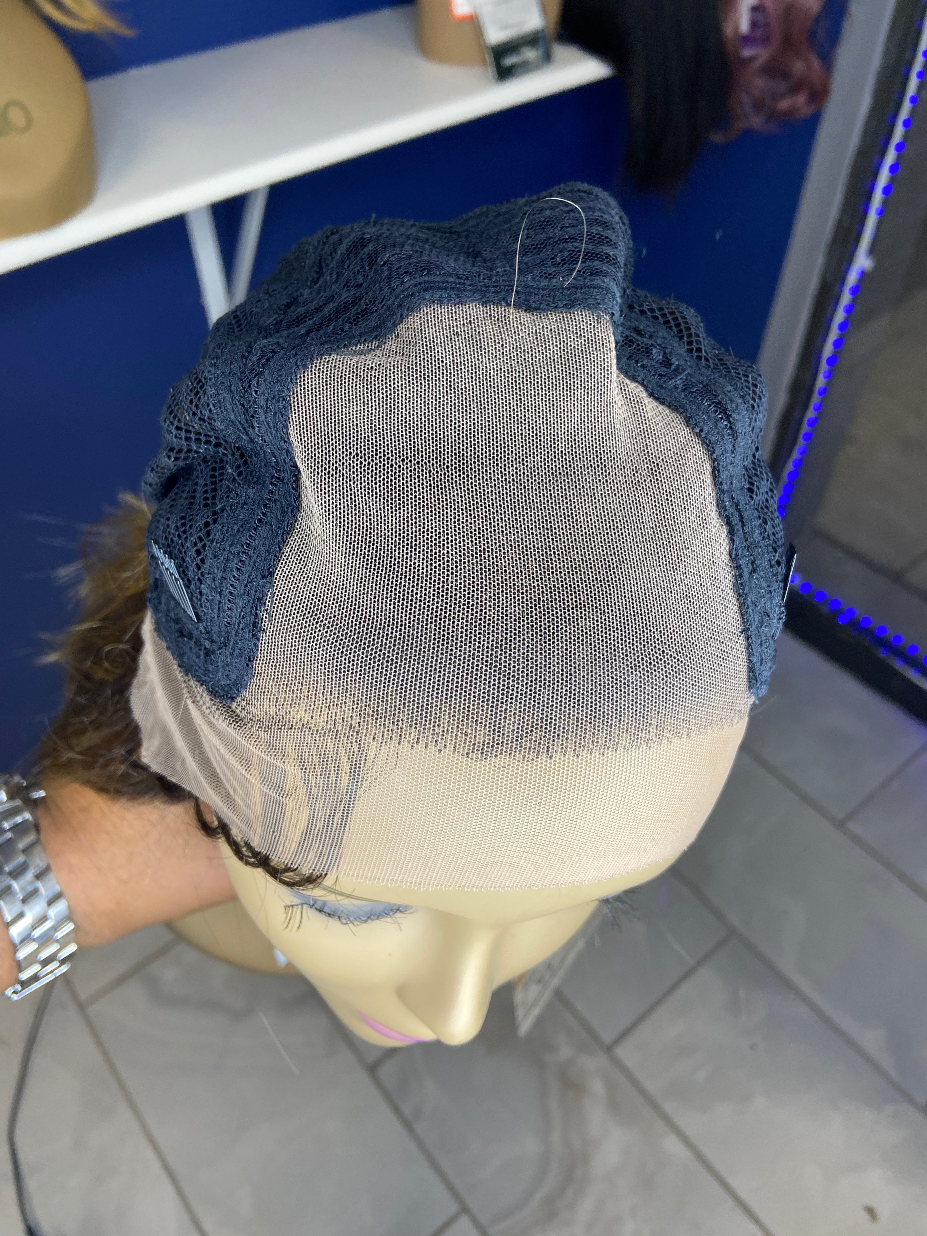 Synthetic 4by4 Glueless Lace Wig