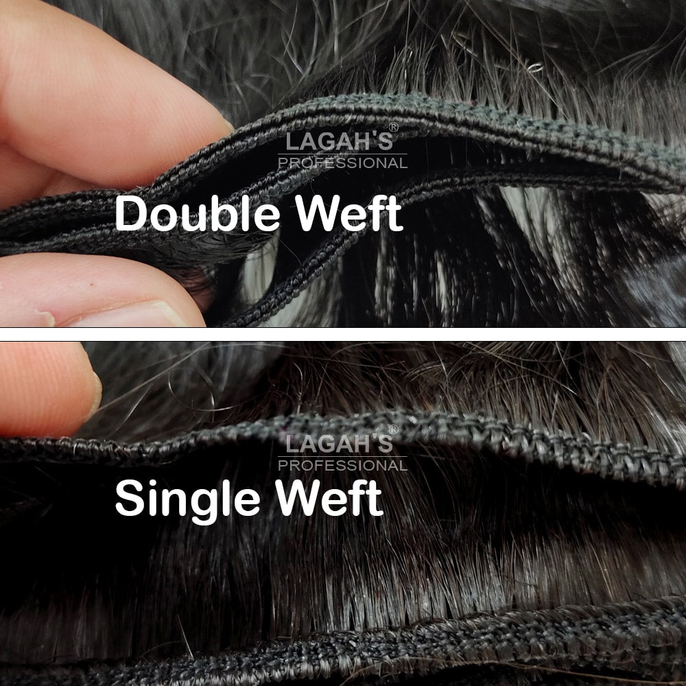 Unraveling the Difference: Double Wefted vs. Single Wefted Virgin Hair