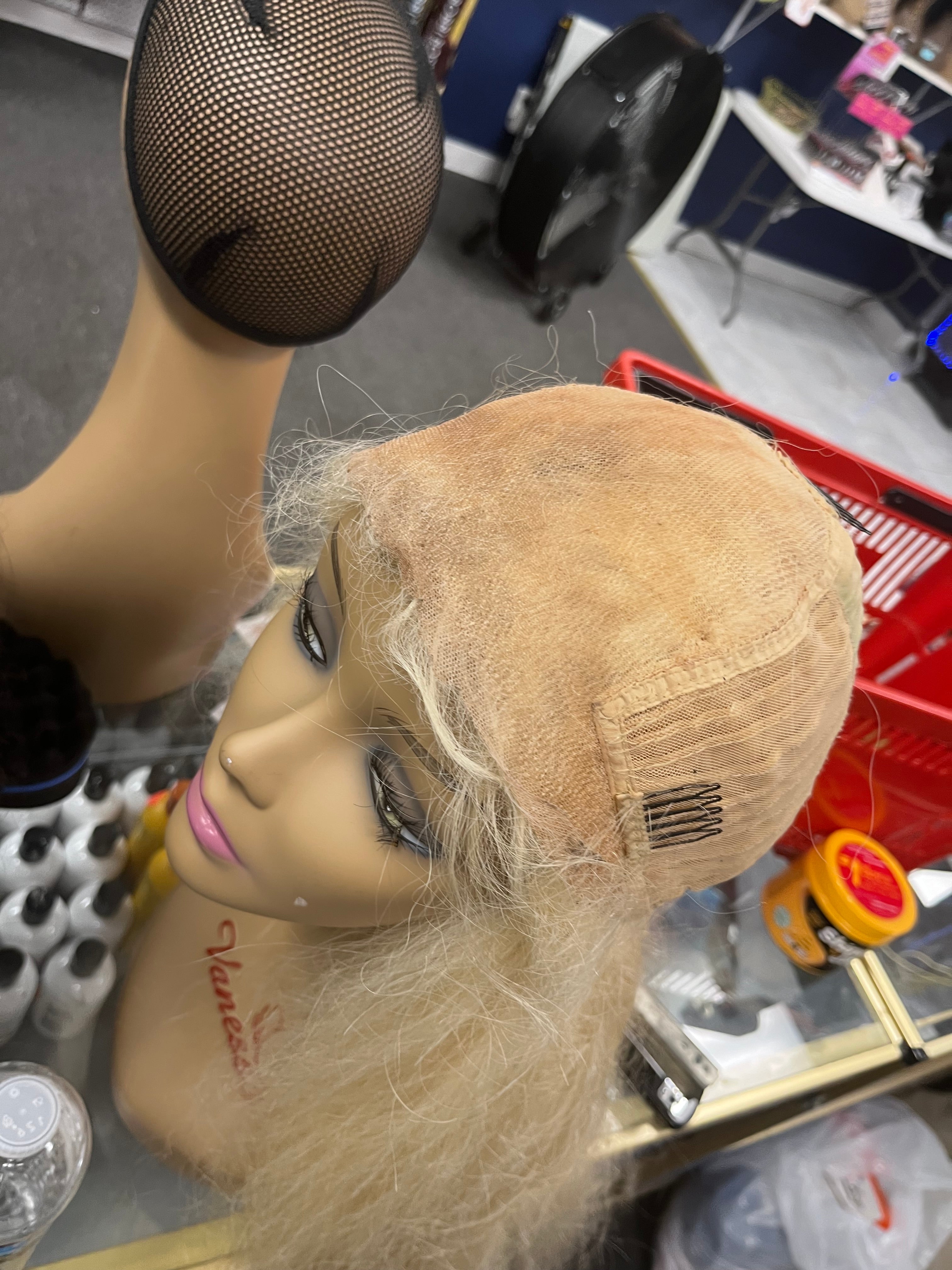 30 inch 613 100% Human Preplucked 13by4 Lace Frontal Wig