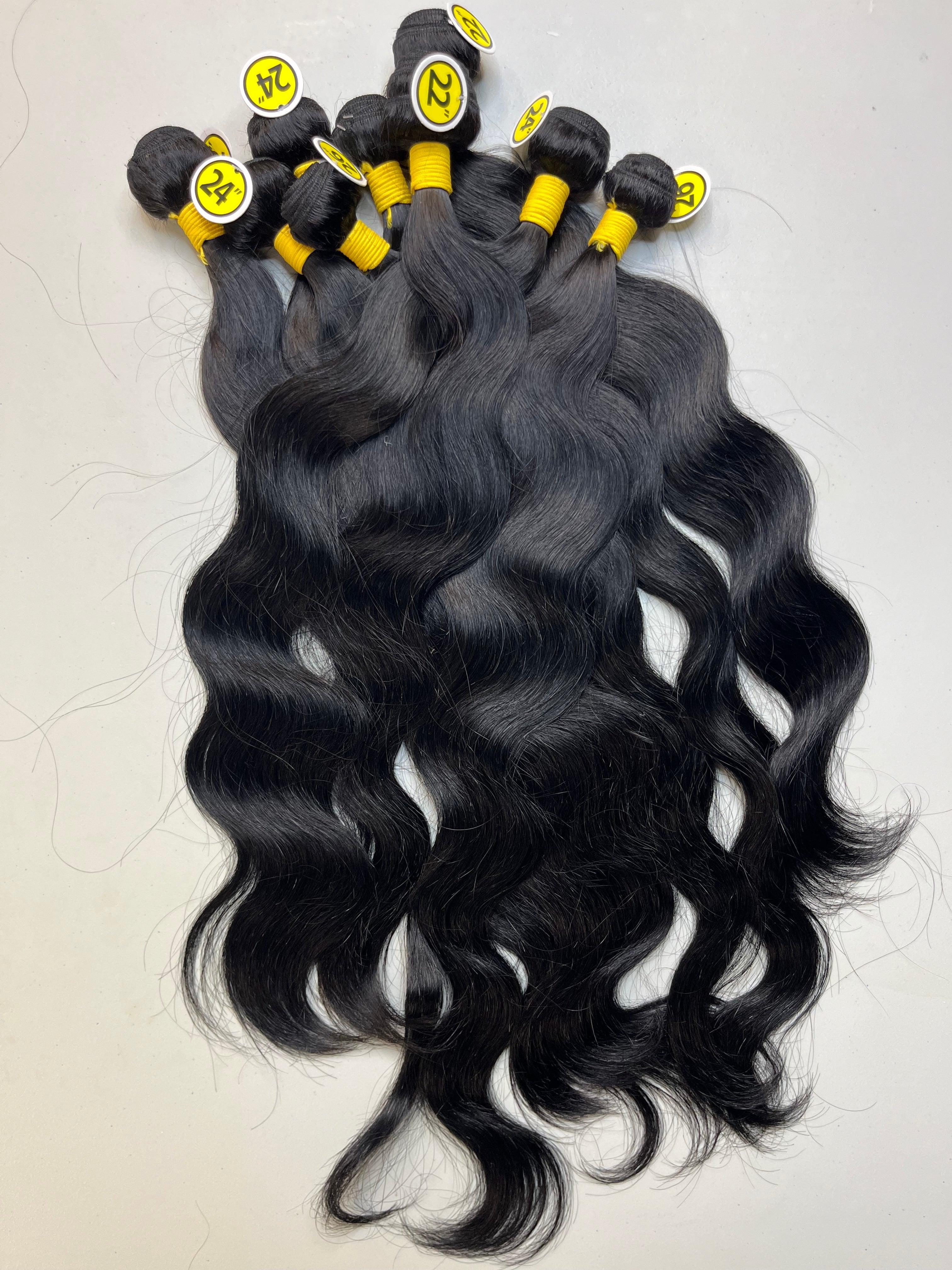 Virgin hair, 12A 22”24”26” bodywave bundle deal