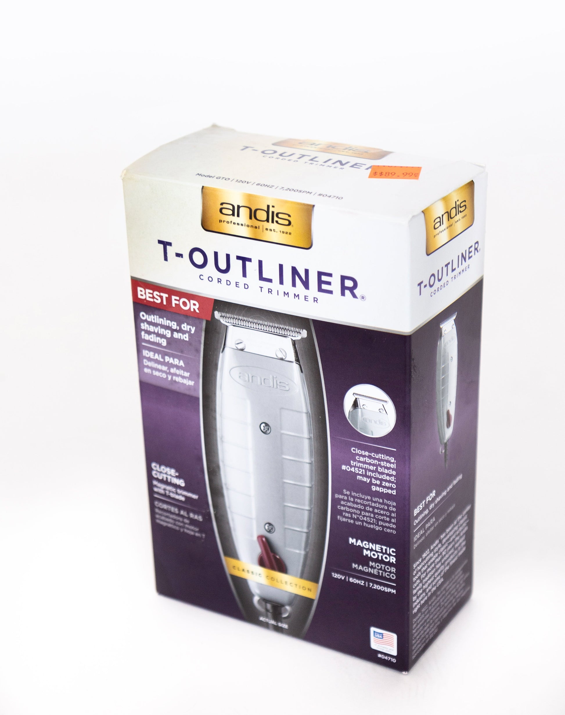 Andis Clippers Professional T-Outliner Trimmer