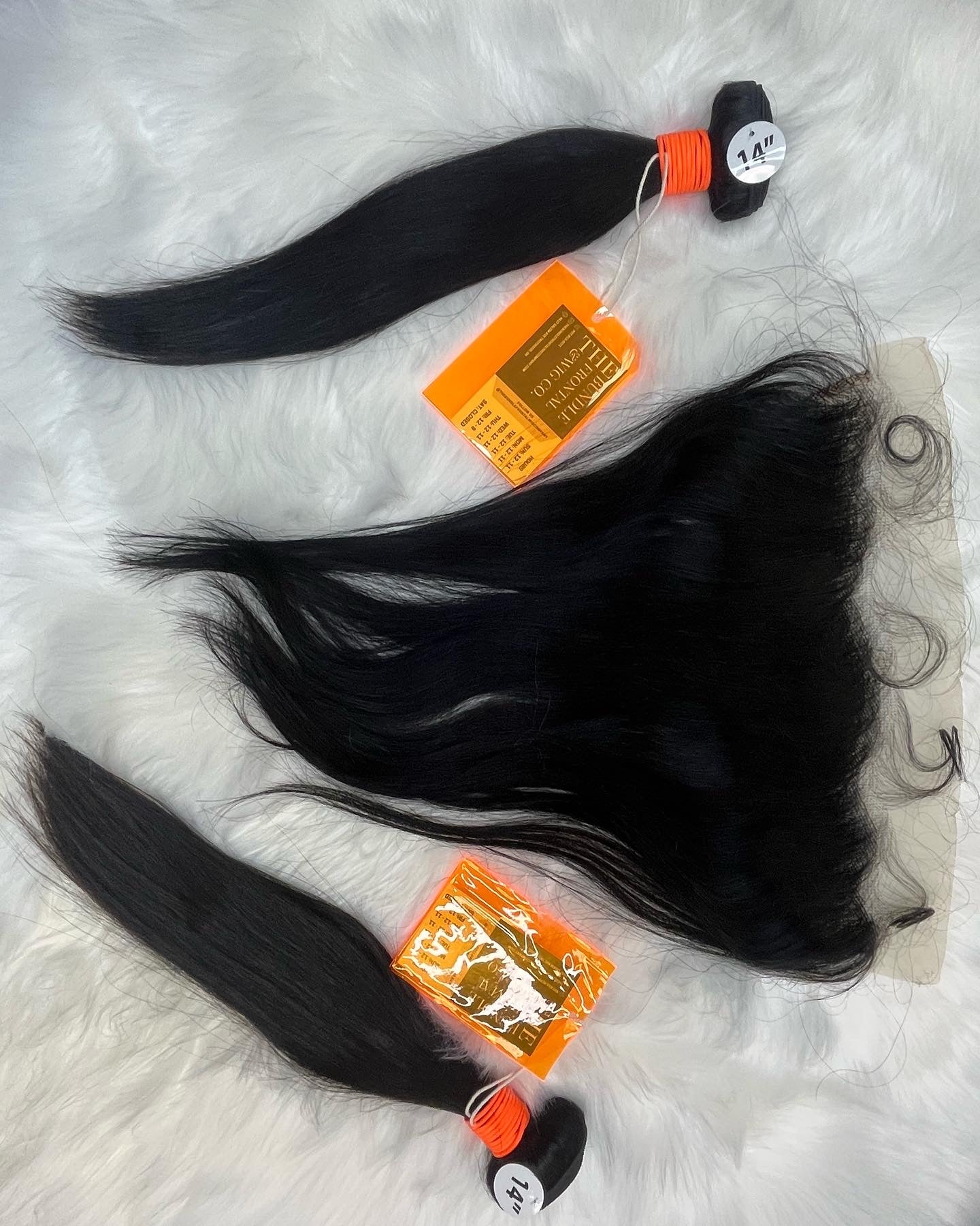 18 inch 13by4 Pre-plucked HD Lace Frontal Bone Straight